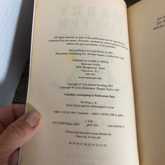 Vtg Harry Potter Books 1-3 - Picture 3 of 9